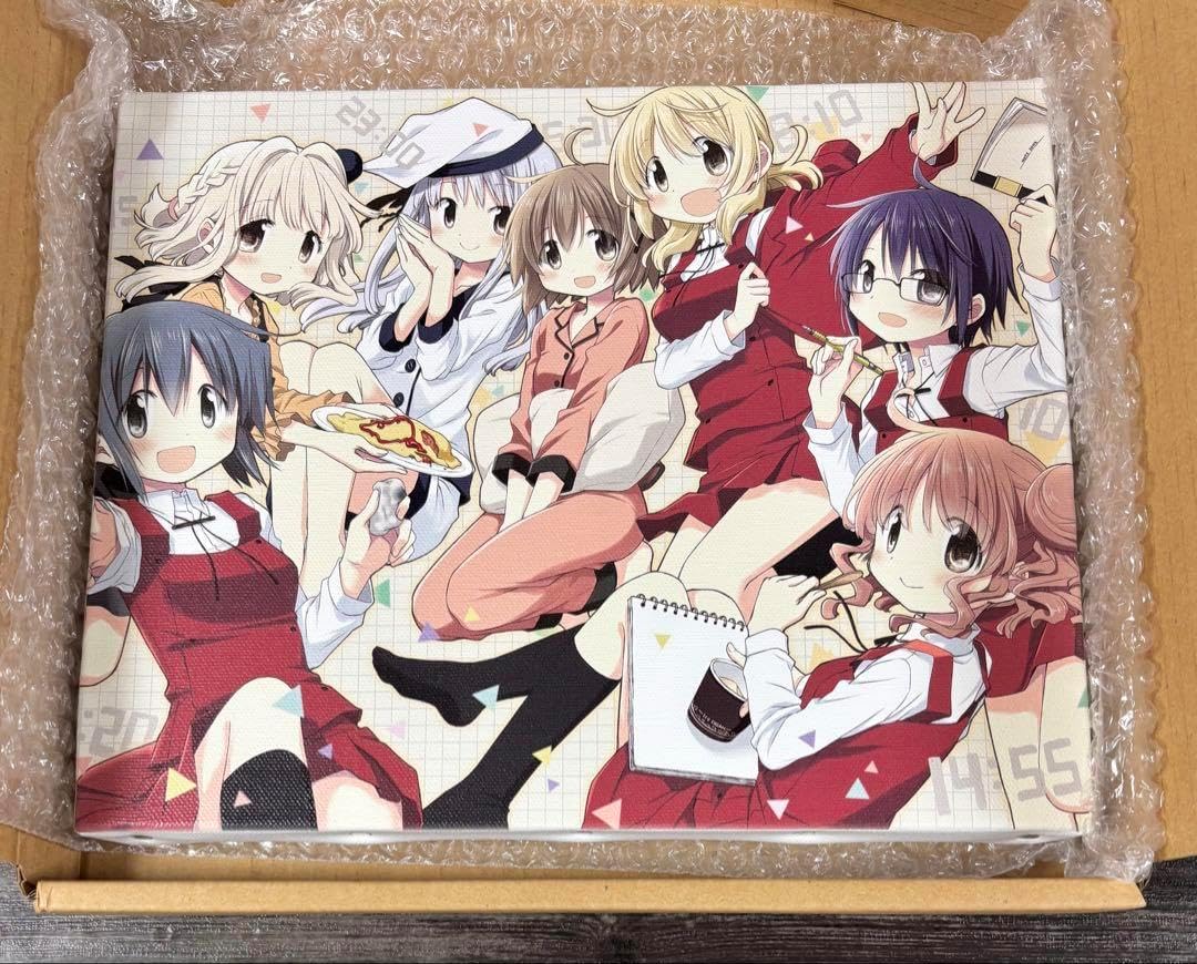 まんがタイムきらら展　キャンバスアート　ひだまりスケッチ　蒼樹うめ まんがタイムきらら編集部 on X: 